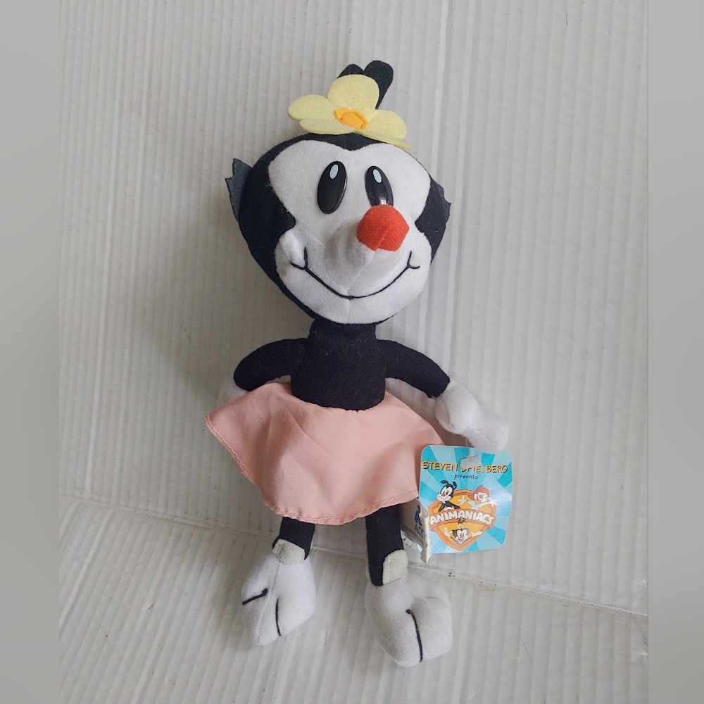 Animaniacs Dot Plush 11” Dakin Vintage 1994 Warner Brothers Collectible with Tag